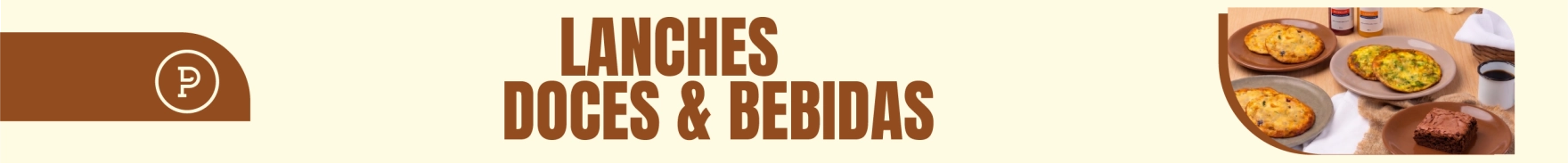 lanches doces e bebidas