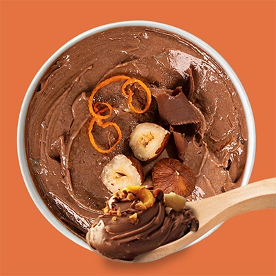creme de chocolate belga com avelãs zero