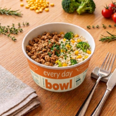 every day - Carne Moída Caseira com Arroz e Legumes