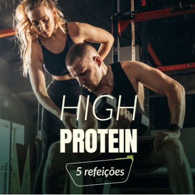High protein 5 Refeições (com Bowls) 