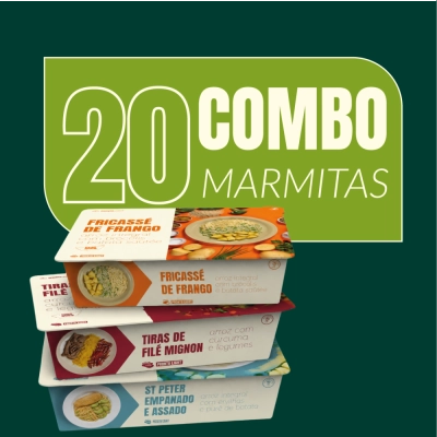 monte seu combo – 20 marmitas