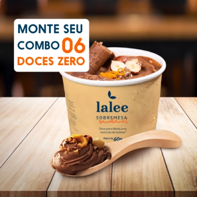 monte seu combo - 6 doces zero