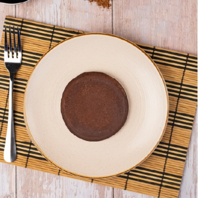 panqueca proteica doce - cacau