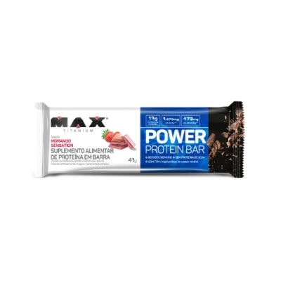 power protein bar - morango sensation
